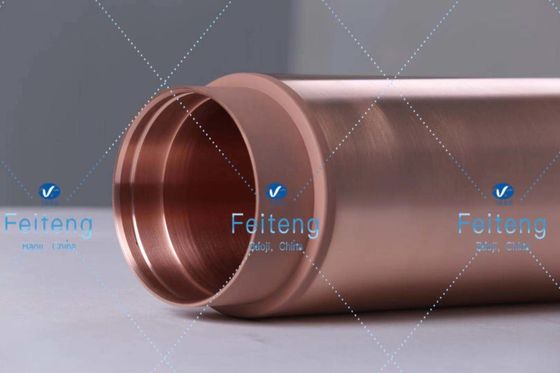 Oxygen Free Vacuum Smelting Copper Target 155OD*125ID*888